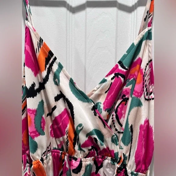 She + Sky Vibrant Multicolor Maxi Dress - Picture 4 of 11